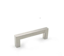 Load image into Gallery viewer, Black Silver Gold Cabinet Handle Square Furniture Hardware Stainless Steel Kitchen Door Knobs Cupboard Wardrobe Drawer Pulls Square Bar Cabinet Pull Drawer Handle Stainless Steel Modern Hardware For Kitchen And Bathroom Cabinets