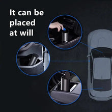 Load image into Gallery viewer, Black Small Trash Bin Garbage Can For Car Waste Rubbish Basket Organizer Storage Holder Car Accessories