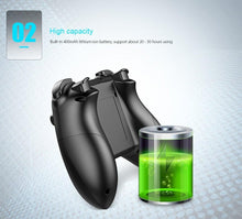 Load image into Gallery viewer, Black Solid Bluetooth Joystick Smartphone Trigger Gamepad Controller Compatible With TV PC Laptop