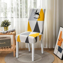 Load image into Gallery viewer, Black Spandex elastic wedding Chair Covers Anti-dirty housse de chaise office hotel chair cover seat Chair Covers Protector Seat Case Chair Cover Seat Protector Super Fit Slipcover Stretch Removable Washable