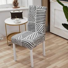 Load image into Gallery viewer, Black Spandex elastic wedding Chair Covers Anti-dirty housse de chaise office hotel chair cover seat Chair Covers Protector Seat Case Chair Cover Seat Protector Super Fit Slipcover Stretch Removable Washable