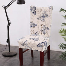Load image into Gallery viewer, Black Spandex elastic wedding Chair Covers Anti-dirty housse de chaise office hotel chair cover seat Chair Covers Protector Seat Case Chair Cover Seat Protector Super Fit Slipcover Stretch Removable Washable