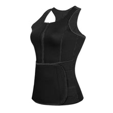 Load image into Gallery viewer, Black Waist Trainer