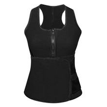 Load image into Gallery viewer, Black Waist Trainer