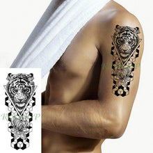 Load image into Gallery viewer, Black Waterproof Temporary Tattoo Sticker Different Design Colorful Fake Tattoo Arm Hand For Halloween Party Womens Mens