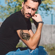 Load image into Gallery viewer, Black Waterproof Temporary Tattoo Sticker Different Design Colorful Fake Tattoo Arm Hand For Halloween Party Womens Mens