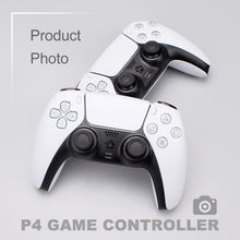 Load image into Gallery viewer, Black White Wireless Dual Sense Double Vibration Joystick Controller Compatible With PC Laptop For Gamers