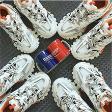Load image into Gallery viewer, Black Womens Breathable Sneakers Spring Mesh Sneakers Woman Elegant Casual Sneakers Outdoor Sport Summer Couple Cushion Flats Running Womens Sneakers
