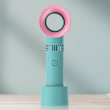 Load image into Gallery viewer, Bladeless Handheld Fan for Eyelash Extension