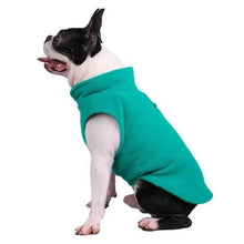 Load image into Gallery viewer, Blank Dog Vest Soft Fleece Clothes For Small Dogs Solid Candy Color Dog T Shirt With Dog Harness Leash Dog Cold Weather Coat Warm Dog Jumpers Soft Fleece Vest Jacket with Leash Ring Costume for Puppy Small Dogs