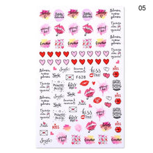 Load image into Gallery viewer, Blue Butterfly 3D Nail Stickers Flowers Leaves Self Adhesive Transfer Sliders Wraps Manicures Foils Decorations Decoration Tattoo Manicure Transfer Nail Decals Flowers Butterfly Designs Nails Supply Manicure Tips Design Nail Decoration