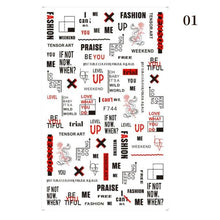 Load image into Gallery viewer, Blue Butterfly 3D Nail Stickers Flowers Leaves Self Adhesive Transfer Sliders Wraps Manicures Foils Decorations Decoration Tattoo Manicure Transfer Nail Decals Flowers Butterfly Designs Nails Supply Manicure Tips Design Nail Decoration