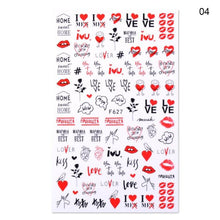 Load image into Gallery viewer, Blue Butterfly 3D Nail Stickers Flowers Leaves Self Adhesive Transfer Sliders Wraps Manicures Foils Decorations Decoration Tattoo Manicure Transfer Nail Decals Flowers Butterfly Designs Nails Supply Manicure Tips Design Nail Decoration