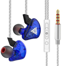 Load image into Gallery viewer, Blue Gaming Bass 3.5mm In-Ear Earphone Game Headset Noise Driver Gaming Earbuds Headset with Dual Mic Detachable & Built-in and Volume Control For Mobile Gaming PC Cancelling Earbuds With Mic