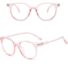 Load image into Gallery viewer, Blue Light Blocking Computer Glasses Retro Clear Lens Eyeglasses Frame And Myopia Glasses Men Women Short Sight Eyewear Blue Coated Women Diopter Eyeglass0 -0.5 -1 -1.5 -2 -2.5 -3 -3.5 -4 -5 -6