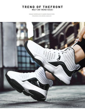 Load image into Gallery viewer, Blue Men High Quality Basketball Sneakers Boys Basket Shoes Autumn High Top Anti-Slip Outdoor Sports Shoes Trainer Professional Anti Slip Sports Sneakers