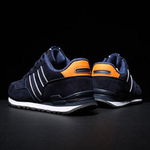 Load image into Gallery viewer, Blue Mens Casual Shoes Comfortable Sneakers Artificial Leather Male Spring Flats Trainers Outdoor Mens Casual Sports High Quality Sneaker Sport Walking Fashion Sneakers