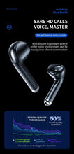 Load image into Gallery viewer, Bluetooth 5.0 Earphones LED Charging Box Wireless Headphone 9D Stereo Sound Sports Waterproof Earbuds Headsets With Microphone Wearable Wireless Clear Calls Music Headphones Immersive Sound 12 Hours Single Playtime HiFi Quality Stereo Sound