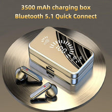 Load image into Gallery viewer, Bluetooth 5.1 Wireless Headphones Waterproof Sports Workout Earphones With Microphone Bluetooth In Ear Headphones Wireless Headset Quality Deep Bass Soft Earmuffs Light Weight Built-in Microphone Charging Box 3500mAh