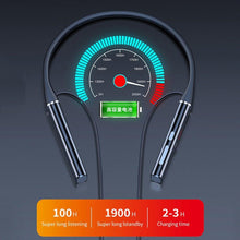 Load image into Gallery viewer, Bluetooth-Compatible Magnetic Neckband Headphone Wireless Earphone Sport Headset Noise Cancelling Microphone Bluetooth Over Ear Headphones, Wireless 5.0/Wired Headset, 55Hrs Playtime, Hi-Fi Stereo Deep Bass, Soft Earmuffs & Light Weight