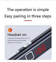 Load image into Gallery viewer, Bluetooth-Compatible Magnetic Neckband Headphone Wireless Earphone Sport Headset Noise Cancelling Microphone Bluetooth Over Ear Headphones, Wireless 5.0/Wired Headset, 55Hrs Playtime, Hi-Fi Stereo Deep Bass, Soft Earmuffs & Light Weight
