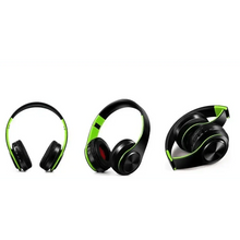 Load image into Gallery viewer, Bluetooth Foldable Earphone Unique Wireless Stereo Headphones Sport Earphone With Microphone Modern Music Headphones