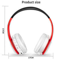 Load image into Gallery viewer, Bluetooth Foldable Earphone Unique Wireless Stereo Headphones Sport Earphone With Microphone Modern Music Headphones