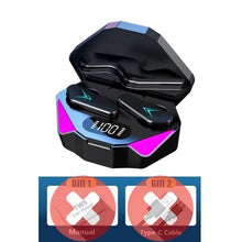 Load image into Gallery viewer, Bluetooth Game Headset Mobile Game 65ms Low Latency Chicken Winner True Wireless Earbuds with Mic Gaming Bluetooth Headphones Touch Control Eating Competitive Stereo Noise Reduction Earphones With Mic
