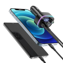 Load image into Gallery viewer, Bluetooth V5.0 FM Transmitter USB Car Charger