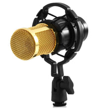 Load image into Gallery viewer, BM-800 Condenser Sound Recording Microphone with Shock Mount for Radio Braodcasting