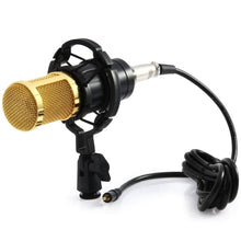 Load image into Gallery viewer, BM-800 Condenser Sound Recording Microphone with Shock Mount for Radio Braodcasting