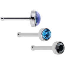 Load image into Gallery viewer, 20G Licensed NFL Detroit Lions Logo Nose Bone 3 Pack Set