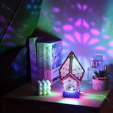 Load image into Gallery viewer, Bohemian Diamond Pole Star Projector Night Light