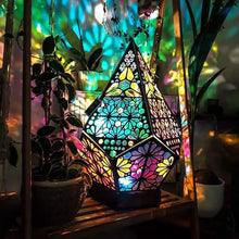 Load image into Gallery viewer, Bohemian Diamond Pole Star Projector Night Light