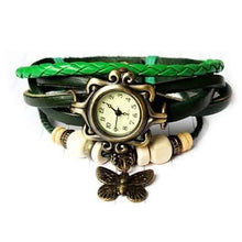 Load image into Gallery viewer, Boho Chic Vintage Inspired Handmade Butterfly Watch
