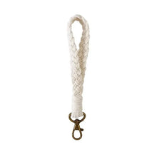 Load image into Gallery viewer, Boho Handmade Wristlet Bracelet Keyring
