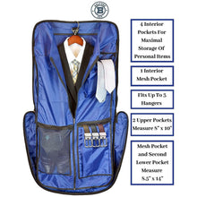 Load image into Gallery viewer, Bolford Travel Garment Bag For Business Trips And Travel With Padded Computer Pocket