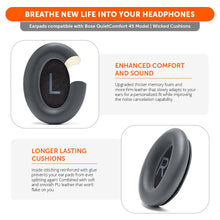 Load image into Gallery viewer, Bose QC45 Replacement Ear Pads