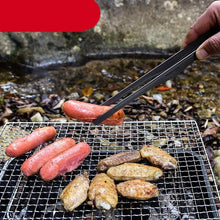 Load image into Gallery viewer, Boundless Kitchen Tong Titanium Barbecue Clip Grill BBQ Tongs Fried Steak Salad Meat Cooking Kit Ice Cup Clamp Tweezer BBQ Tongs Lightweight Portable Safe BBQ Tongs