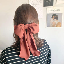 Load image into Gallery viewer, Bowknot Hair Scrunchies For Women Girls Sweet Elastic Hair Bands Elegant Hair Tie Rope Rubber Band Hair Gum Gorgeous Hair Accessories For Women