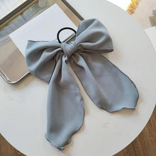 Load image into Gallery viewer, Bowknot Hair Scrunchies For Women Girls Sweet Elastic Hair Bands Elegant Hair Tie Rope Rubber Band Hair Gum Gorgeous Hair Accessories For Women