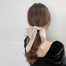 Load image into Gallery viewer, Bowknot Hair Scrunchies For Women Girls Sweet Elastic Hair Bands Elegant Hair Tie Rope Rubber Band Hair Gum Gorgeous Hair Accessories For Women