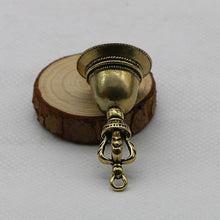 Load image into Gallery viewer, Brass Handicraft Die-casting Drop Magic Key Car Button Hanging Ornament Wind Bell Tibetan Bronze Creative Gift Home Decoration Pendant Best Birthday Gift