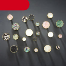 Load image into Gallery viewer, Brass Hooks Shell Nordic Pastoral White Gold Bathroom Indoor Kitchen Hallway Wall Clothes Hooks Wall Hangings Row Hooks Mounted Robe Clothes Hanger Wall Door Kitchen Hook Golden Hanging Wall Décor