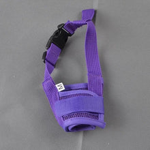 Load image into Gallery viewer, Breathable Adjustable Dog Muzzle Nylon Straps Anti Barking Comfortable Dog Muzzles Pets Accessories Mouth Cover For Outdoor Walking