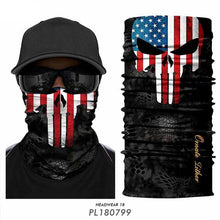 Load image into Gallery viewer, Breathable Mask Bandana Neck Gaiter Cycling Face Mask Hiking Scarves Headband Summer Balaclava Neck Gaiter Tubular Buff Bandana Scarf Headgear Bicycle Half Mask Face Cover Venom Headband Summer Men Beanie Hat Windproof Head Scarves Neck