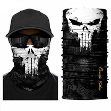 Load image into Gallery viewer, Breathable Mask Bandana Neck Gaiter Cycling Face Mask Hiking Scarves Headband Summer Balaclava Neck Gaiter Tubular Buff Bandana Scarf Headgear Bicycle Half Mask Face Cover Venom Headband Summer Men Beanie Hat Windproof Head Scarves Neck