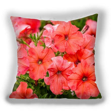 Load image into Gallery viewer, Bright Red Flower Cushion Cover Home Fashion Decoration Red Orange Pink Poppy Flowers Decorative Throw Pillow Cover Case Cushion Home Living Room Pillow Case Super Soft Short Plush Cushion Cover 45x45CM