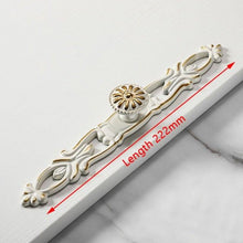 Load image into Gallery viewer, Bronze Door Handles Cabinet Handle Antique Cabinet Pulls Wardrobe Drawer Knobs Zinc Alloy Cupboard Furniture Hardware Center Shabby Chic Drawer Pulls Handles Antique Bronze Kitchen Cabinet Drop Bail Pulls Handles