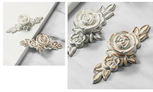 Load image into Gallery viewer, Bronze Door Handles Cabinet Handle Antique Cabinet Pulls Wardrobe Drawer Knobs Zinc Alloy Cupboard Furniture Hardware Center Shabby Chic Drawer Pulls Handles Antique Bronze Kitchen Cabinet Drop Bail Pulls Handles